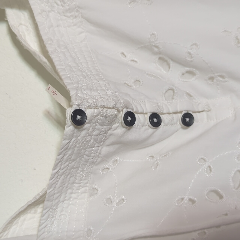 Free People Womens Dress Primavera Fairy Milkmaid Cottagecore Ethereal Large‎ - Picture 16 of 16